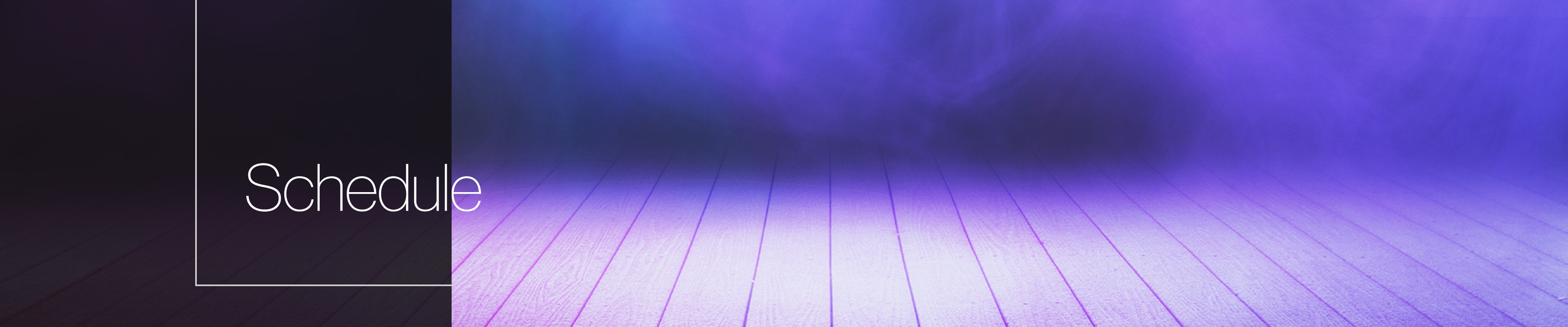 レッスンスケジュール